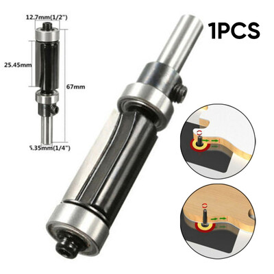 

Flush Trim Router Bit Top And Bottom Bearing Milling Cutter Woodworking Tools