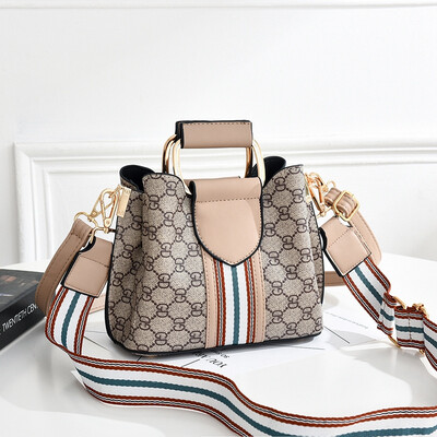 

Baggage ladiesnew fashion summer bucket bag inclined to the Korean version of the simple 100-pack one-shoulder bag ins overheated