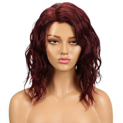 

Noble Brazilian Water Wave Human Hair Wigs Remy Water Wave Wig Perruque Cheveux Humain Free Shipping