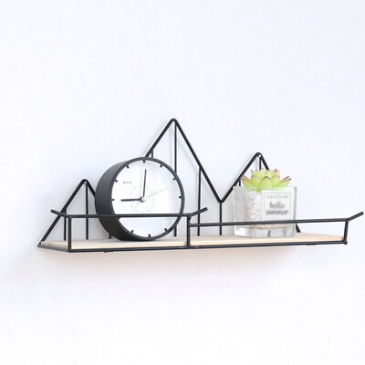 

〖Follure〗Iron Storage Rack Kitchen Bathroom Storage Holder Shelf Wall Hanging Home Decor