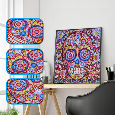 

Gobestart Special Shaped Diamond Painting DIY 5D Partial Drill Cross Stitch Kits Crystal R