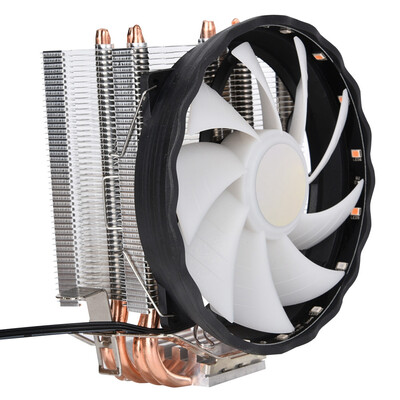 

Greensen 4 Copper Heatpipes CPU Cooler Radiator 12cm 3Pin Cooling RGB Fan Heat Sink for IntelAMD