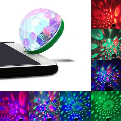 

〖Follure〗USB Mini LED RGB Disco Stage Light Party Club DJ KTV Xmas Magic Phone Ball Lamp
