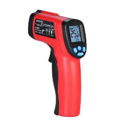 

-50～550℃-58～1022℉ Handheld Non-contact IR Infrared Thermometer 121 Digital Temperature Tester Pyrometer LCD Display with Backli