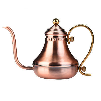 

Greensen Stainless Steel Durable Antique Coffee Tea Water Kettle Pot with Small Nozzle 420ml