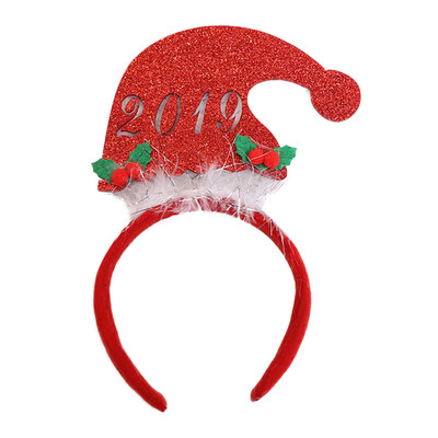 

Tailored Party Headdress Headband Christmas Stretch Headwear Hair Band Decorative A