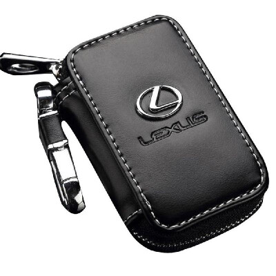 

Real Leather Car Key Case Keys Holder Bag For Cadillac Hyundai Kia Lexus Subaru Suzuki Mitsubishi Buick