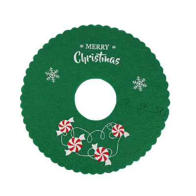 

Christmas Tree Skirt Reusable Xmas Tree Skirt for Christmas Decorations Happy Thanksgiving Day Wedding Holiday Festivals Gift