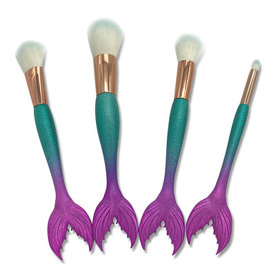 

〖Follure〗4PCS Make Up Foundation Eyebrow Eyeliner Blush Cosmetic Concealer Brushes