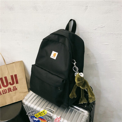 

Insfeng schoolbag for female college students Korean version of high school large-capacity fashionable shoulder bag simple mens B