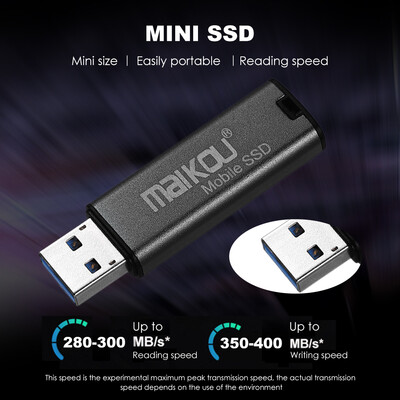 

Mobile Hard Disk Drive Rotatable High Speed USB Flash Disk USB30 External SSD