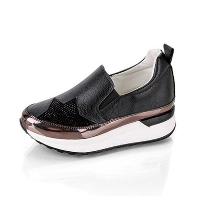

DIWEINI Women Casual Sneakers shoes Sport Fashion Height Increasing Woman 2019 New Breathable Air Mesh Swing Wedges Sneakers