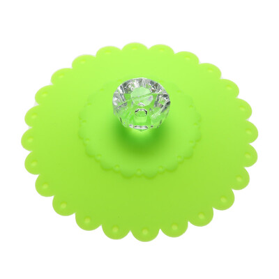 

Lace Silicone Diamond Cup Lid Thermal Insulation Cup Cover