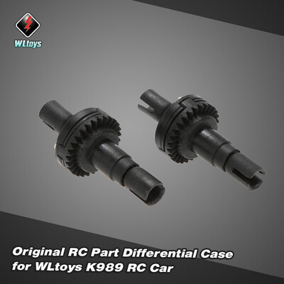 

RC Parts 2Pcs Original WLtoys K989-26 Differential Case for WLtoys K979 K989 K999 128 Scale RC Car