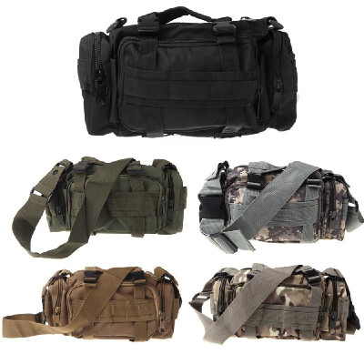 

Tactical Waist Pack Shoulder Bag Handbag Military Camping Hiking Sport Outdoor Multi-purpose Bag Army Green