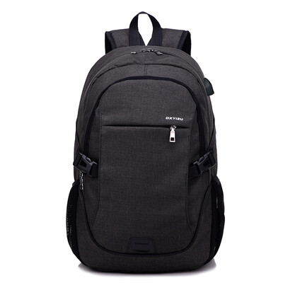 

Fashion mens casual bag smart usb charging out travel backpack girl big bag