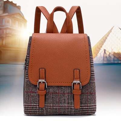 

Tailored Women Student Leisure Wild Backpack School Bag Portable Shoulder Bags