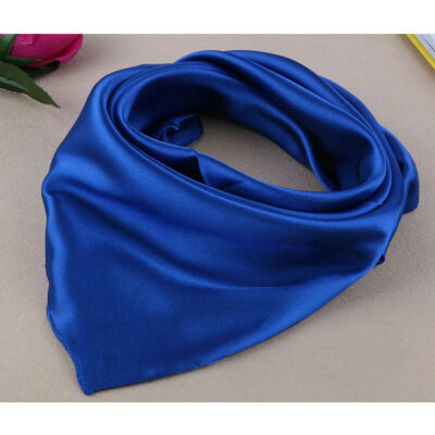 

Women Soft Silk Square Scarf Bandana Neckerchief Head Neck Wrap Scarves Gift