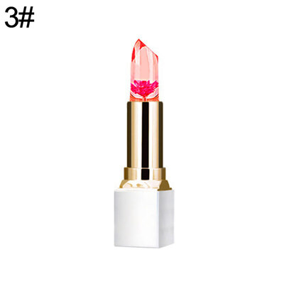 

Clear Temperature Color Change Long-lasting Moisturizer Flower Jelly Lipstick