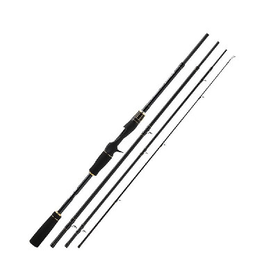 

Portable Casting & Spinning Fishing Rod Carbon Fiber Four Piece Fishing Pole for Freshwater Saltwater Fishing Tackle