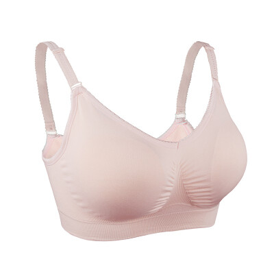 

iLoveSIA Nursing Bra Breathable Anti-Hit Hammer Full Cup No Trace Breastfeeding Bra-2P-70705638