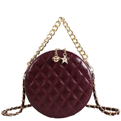 

Lovely Summer Round Slant Bag Arc Design Simple Ladies Individuality Small Shoulder Creative Lightweight Tide