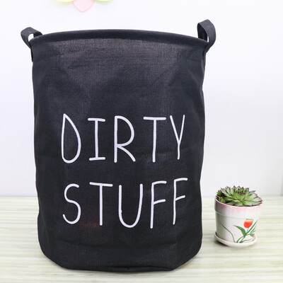 

〖Follure〗Waterproof Canvas Laundry Clothes Basket Storage Basket Folding Storage Box