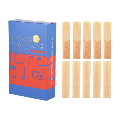 

Professional Level Bb Tenor Saxophone Sax Reeds Strength 30 10pcs Box