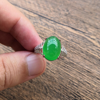 

FW Fashion Jewelry Exquisite Ring Green Ring Exquisite Woman Fashion Ring Send Mothers Birthday Gift