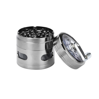 

〖Follure〗4-layer 61mm Metal Herb & Spice Mills Tobacco Grinder Spice Graters Cursher