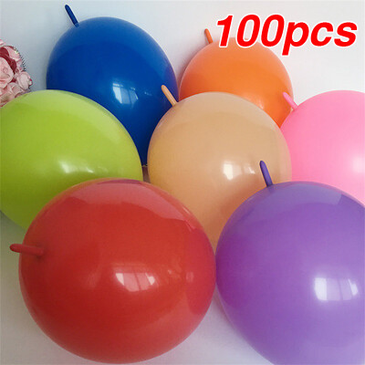 

100pcs Link Latex Balloons Wedding Birthday Party Decoration