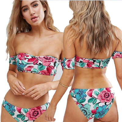

Saidsome Plus Size Women One-Piece Swimsuit Beachwear Swimwear Hollow Out Bikini Suit