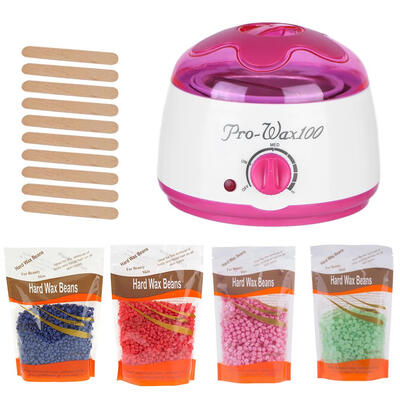 

500cc Paraffin Hand Wax Machine Hot Paraffin Wax Warmer Heater with 4 Wax