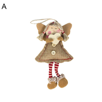 

Smile Girl Angel Christmas Tree Xmas Hanging Ornament Pendant Party Home Decor