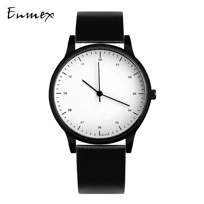 

Enmex European&American Fashion Design Watch Aesthetic Temperament Simple&Fresh Ladies Watch