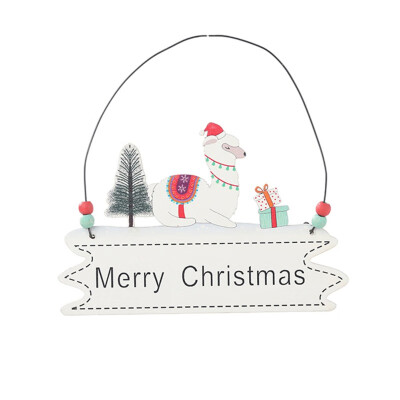 

New Merry Christmas Ornament Christmas Door Pendant New Year Home Decoration Xmas Christmas Tree Hanging Ornament