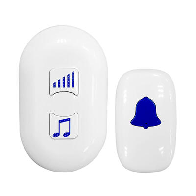 

433MHZ 38 Songs LED Touch Button Smart Home Welcome Doorbell Alarm