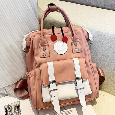 

2019 new Korean version of the high school of high school girls in the color college lovely hundred best friend backpack