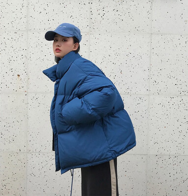 

Winter 2018 winter 2018 new Korean womens fashion loose thickened warm collar womens cotton-padded jacket
