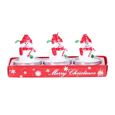 

Siaonvr Christmas Party Cartoon Candles Happy Birthday Cake Topper Cute Decoration