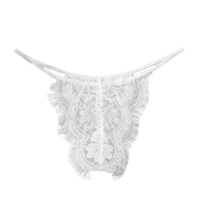 

Toponeto 1PC Sexy Women Lace Lingerie Plus Size Underwear Briefs Underpants Thong -3XL