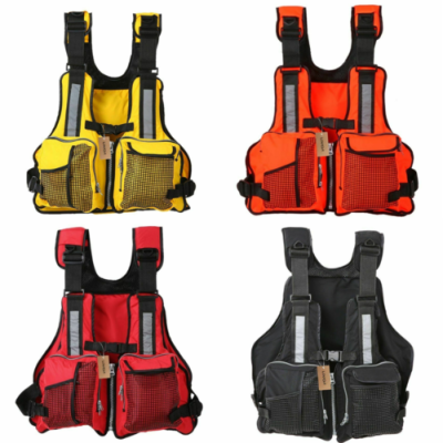 

Adult Adjustable Buoyancy Sailing Kayak Canoeing Fly Fishing Life Jacket Vest