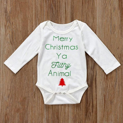 

Xmas Newborn Baby Boys Girls Cotton Romper Jumpsuit Bodysuit Outfit Clothes 0-2T