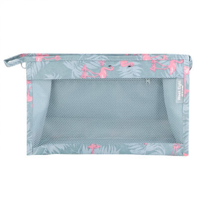 

Greensen Toiletry Bag Semi-Clear Travel Makeup Pouch Sundry Bag Cosmetics Toiletries Organizer