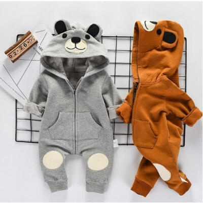 

Newborn Baby Clothes Sets Girl Boy Romper Winter Outwear Outfits 0-24M