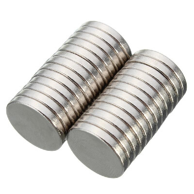 

25Pcs Powerful N52 Round-shaped Rare Earth Neodymium Magnety Strong-magnetic 12x2mm