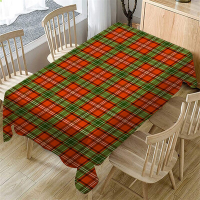 

Siaonvr Christmas Decoration Table Cloth Rectangular Tea Table Cover Dining Home Decor