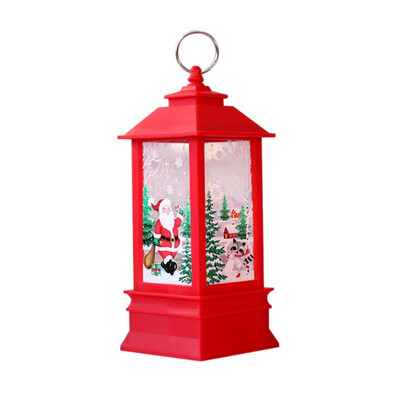 

New Hot Christmas Decor Lantern Battery Operated LED Candle Lamp Seasonal Decorations