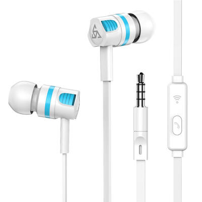

PTM T2 Earbuds Noise Isolating Earphone Headset Mobile Headphone with Mic
