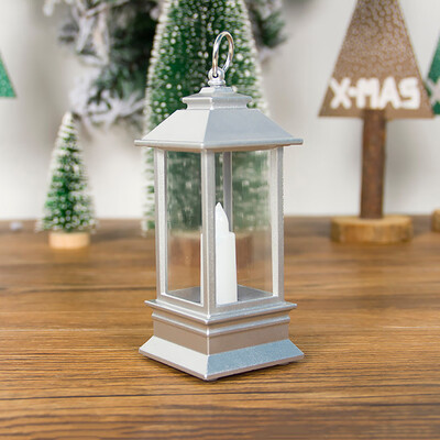 

〖Follure〗Christmas Decorations Transparent Christmas Portable Lights Candle Holders